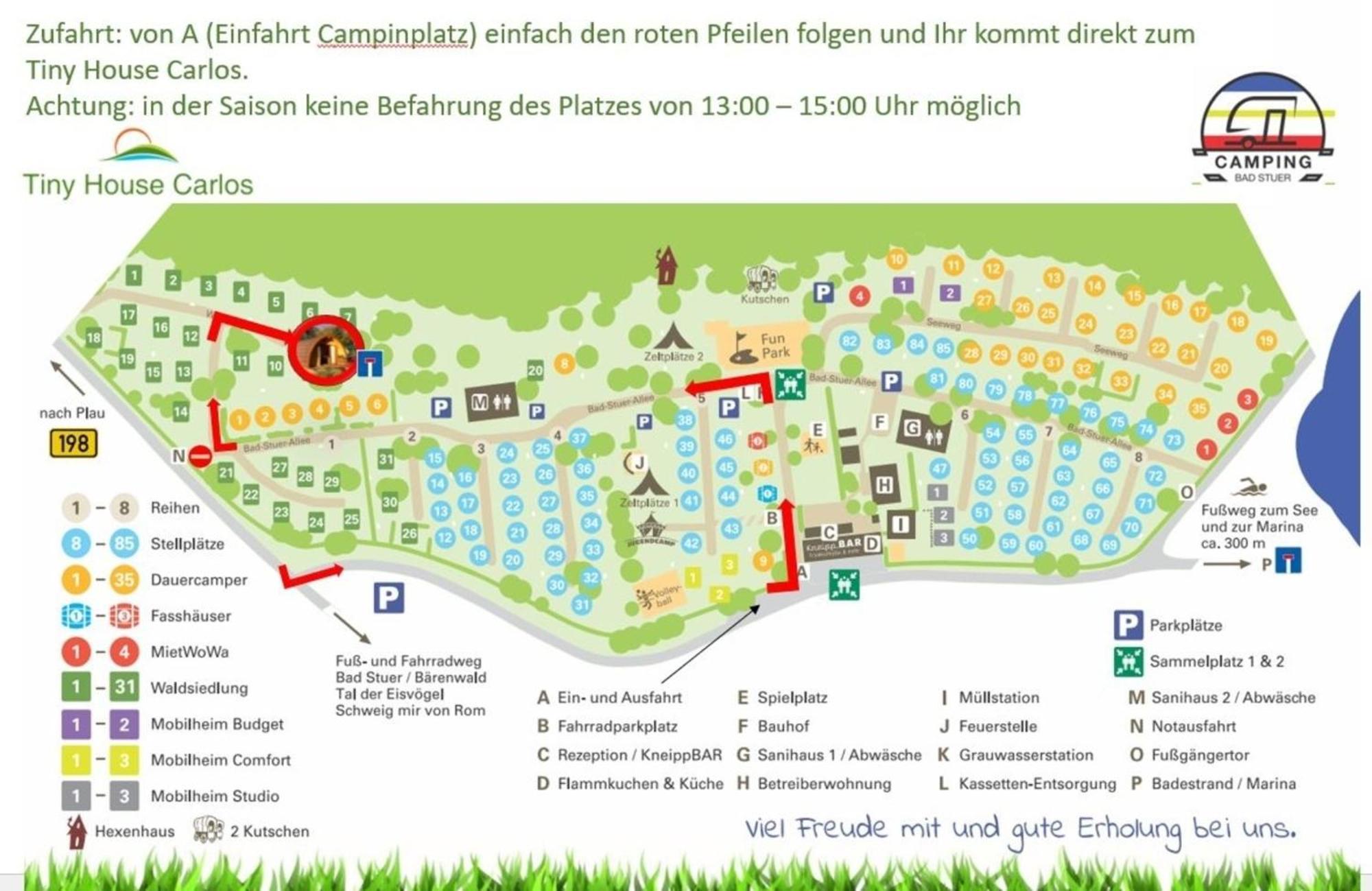 Tiny House Carlos - Zauberhaftes Camping-Pod Stuer Luaran gambar